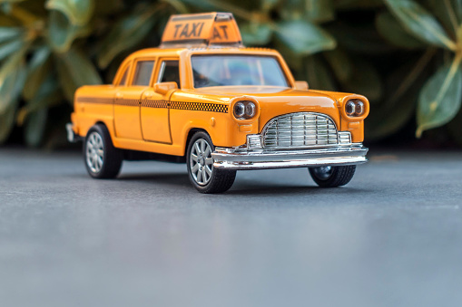 retro toy cab