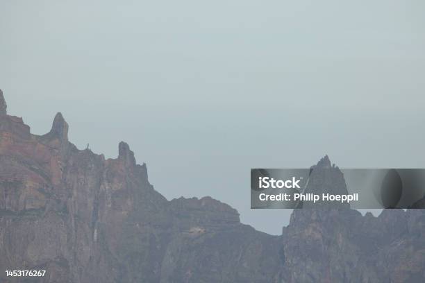 Wonderful View Of The Highest Mountain In Madeira On Pico Ruivo In April 2022 Stock Photo - Download Image Now