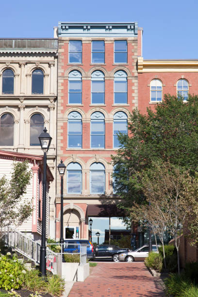 istock Saint John Town Alley And Buildings 1453176541