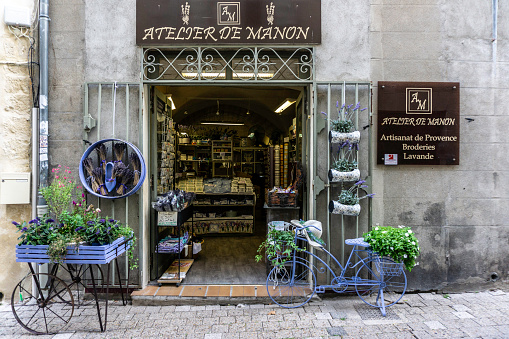 Atelier De Manon, Uzes, France. A shop specialising in Lavender products.