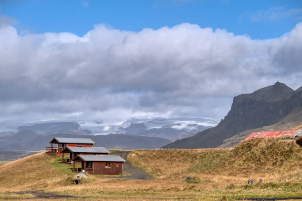 istock Cabins for Rent Near Vik, Iceland 1453188473