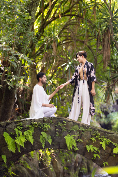 istock Young man proposing to his boyfriend 1453204764