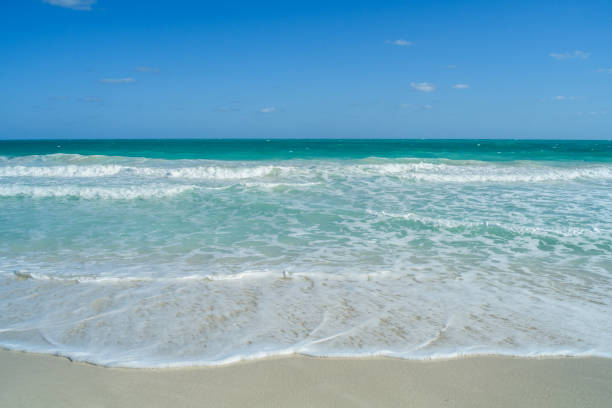 Awesome Cuban aqua beach water 3 stock photo