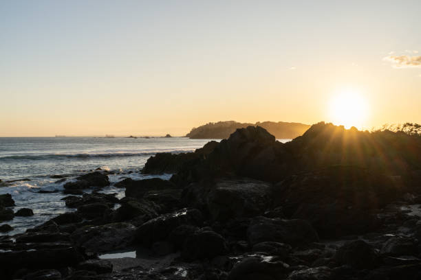 istock Mount Maunganui landscape at sunrise 1453217332