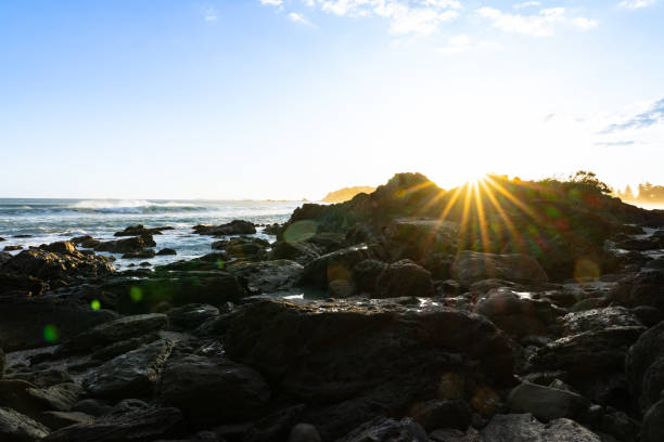 istock Mount Maunganui landscape at sunrise 1453218080