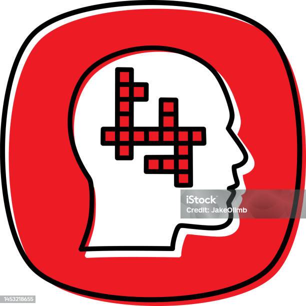 Crossword Puzzle Head Doodle 2 Stock Illustration Download Image Now Crossword Puzzle Head Doodle 2 Stock Illustration Download Image Now