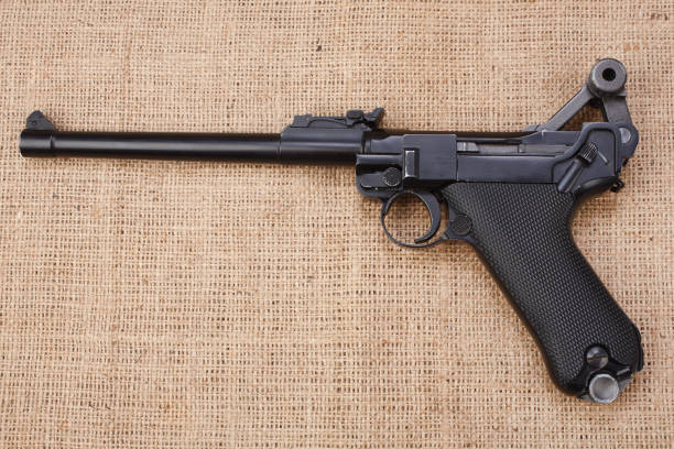 istock World War I period german army semi-auto pistol 1453224493