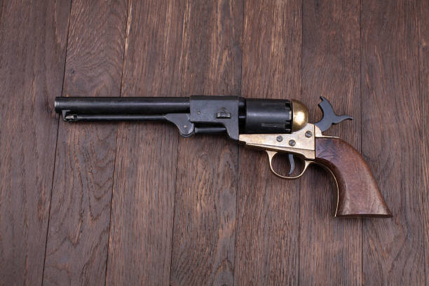istock Old West gun - Percussion Army Revolver 1453224662