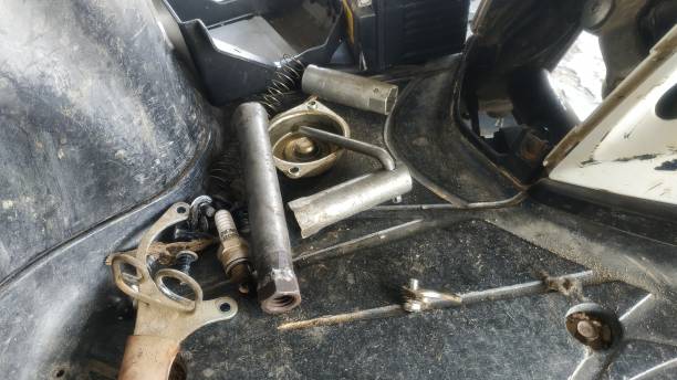 istock Motorcycle Spare Parts 1453244168