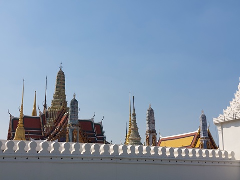 The temple of the Emerald Buddha commonly knowns as Wat Phra Kaew, was established in 1782.