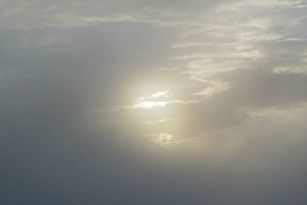 istock Unfocused Landscape Sunset behind the cloud or misty clover on cloudy day - abstract background nature scene from chiang rai thailand 1453251640