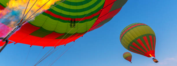 istock Hot air balloons in the Moroccan sky 1453255271