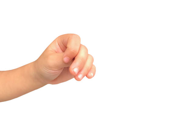 istock hand of asian boy in gestures on white background 1453265415