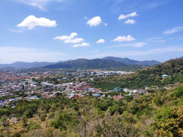 istock Beautiful viewpoint of Phuket, Thailand 1453267402