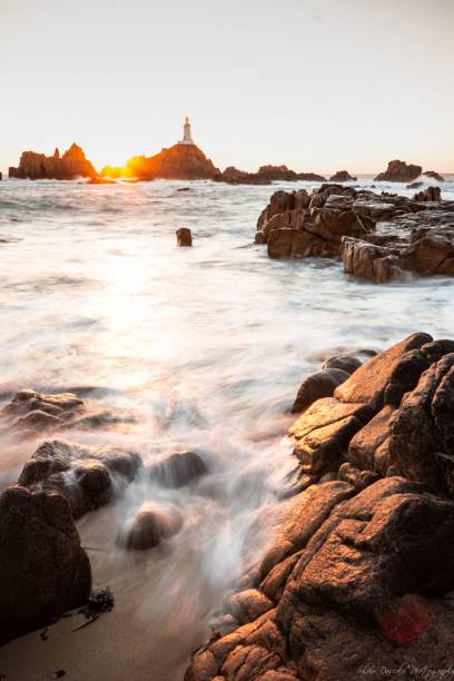 istock La Corbiere Lighthouse, Jersey Channel Islands during sunset 1453268308