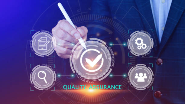 istock Quality Assurance Control Standards, Standards and Certification Concepts, Guaranteed Quality Guaranteed Service Standard Internet Technology Business Concept. 1453282604