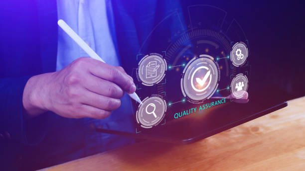 istock Quality Assurance Control Standards, Standards and Certification Concepts, Guaranteed Quality Guaranteed Service Standard Internet Technology Business Concept. 1453282622