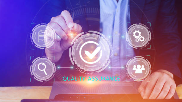 istock Quality Assurance Control Standards, Standards and Certification Concepts, Guaranteed Quality Guaranteed Service Standard Internet Technology Business Concept. 1453282625