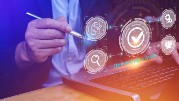 istock Quality Assurance Control Standards, Standards and Certification Concepts, Guaranteed Quality Guaranteed Service Standard Internet Technology Business Concept. 1453282648