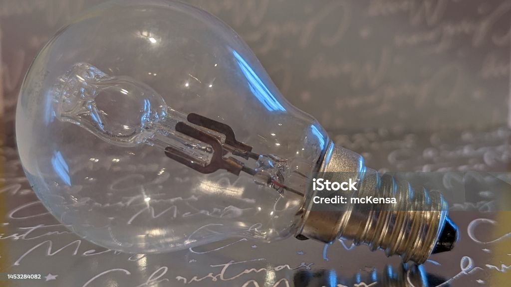 Light bulb Close up of light bulb Abstract Stock Photo