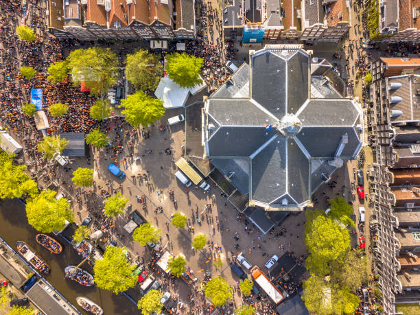 istock Noordermarkt Kings day 1453286156