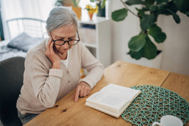 istock Old woman has a toothache 1453288127