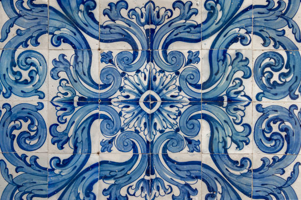 istock Portugese tiles 1453288345