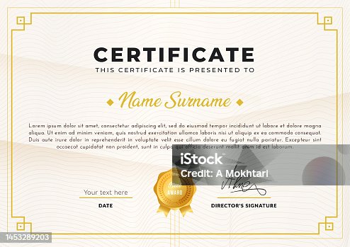 istock Diploma and certificate. 1453289203