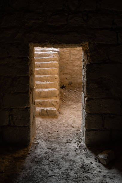 istock Kerak Castle Passage Door and Stairs 1453291118