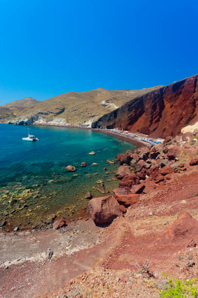 istock Red Beach, Santorini Island, Greece 1453295347