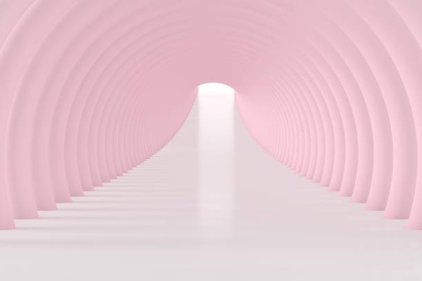 istock Abstract background, mock up scene geometry shape, podium for product display 1453305001