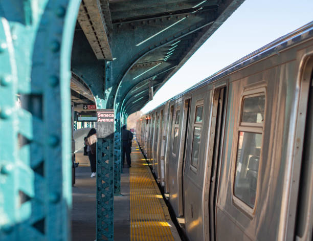 istock NYC subway at the station public transport theme 1453308074