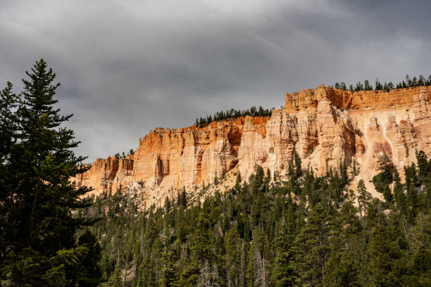 istock Rain Clouds Smear Over the Rim of Bryce Canyon 1453310979