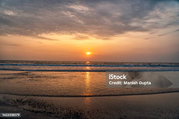 Beach Sunset Stock Photo - Download Image Now - Active Lifestyle, Activity, Arabian Sea