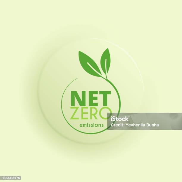 Netzero Banner Net Zero Emissions 2050 Banner Stock Illustration - Download Image Now ...
