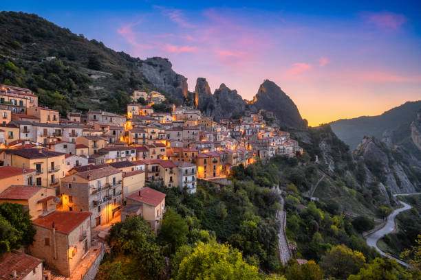 istock Castelmezzano, Italy in the Basilicata Region 1453319236