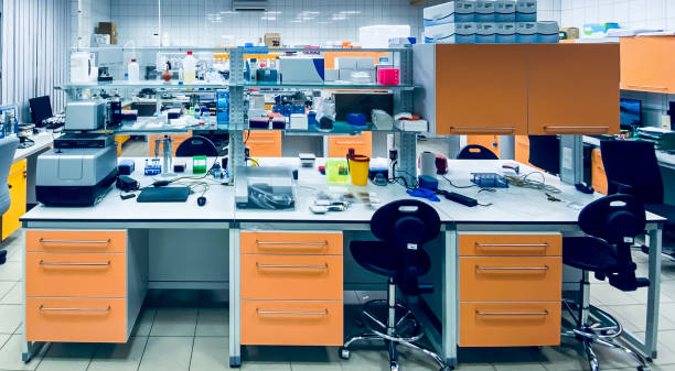 istock Research equipment in a biological laboratory 1453322494