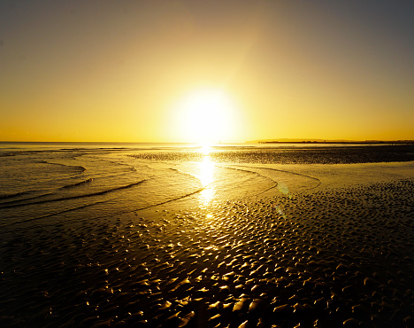 Beach Sunset in Sussex UK