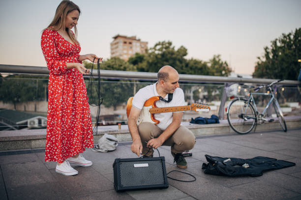 istock Street artists preparing 1453326624