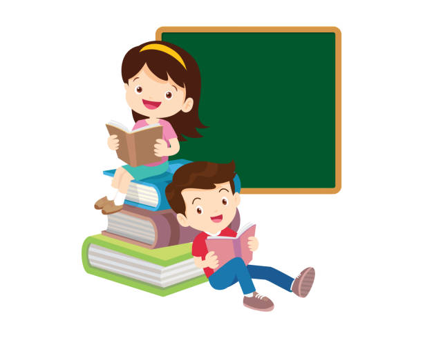 istock Happy Children reading book Back to School Concept kids and book 1453334428