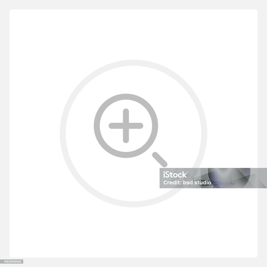Enlarge Design Element Enlarge Image Ui Element Template Stock Illustration - Download Image ...