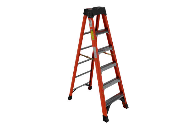 istock 3d rendering realistic fiberglass ladder 1453351429