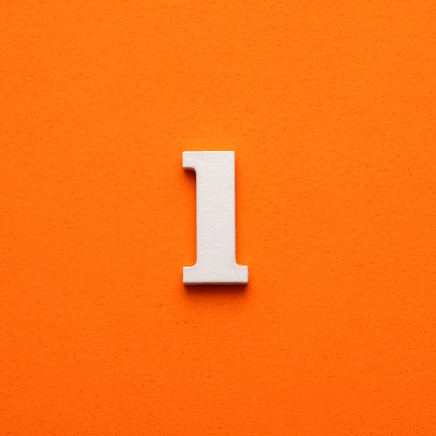 istock White lowercase letter l on orange foamy background 1453359254