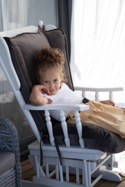 istock Relaxing girl on terrace 1453363129