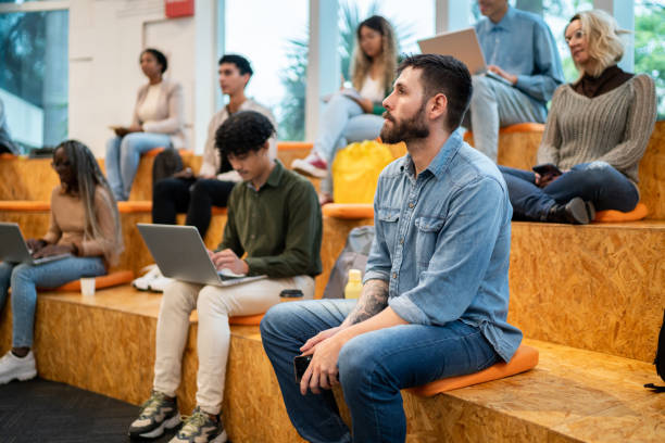 istock University adult student watching lecture at university auditorium 1453376503