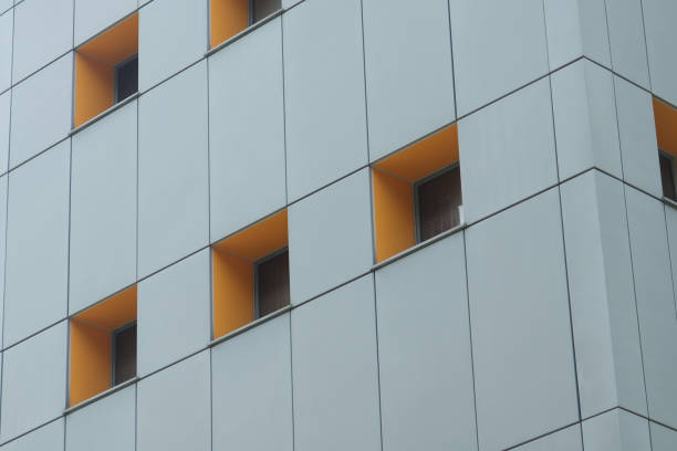 istock Modern building with tinted windows. Urban architecture 1453390097