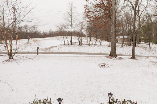 Snowy Scenes After a Winter Storm in Jackson, Ohio for a Cozy White Christmas at Home in 2022