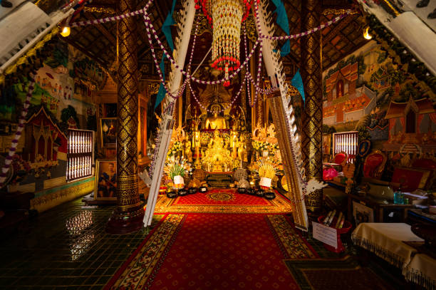 istock Wat Tha Mai-i in Chiang Mai, Thailand 1453406625