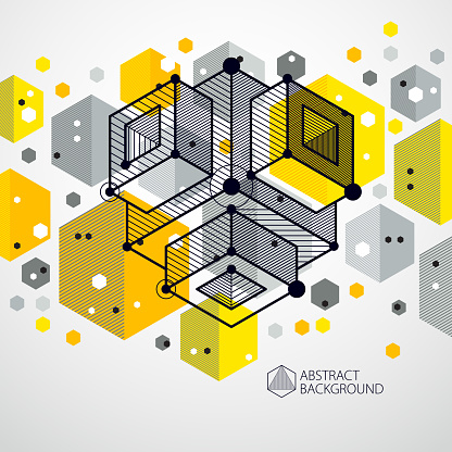 Geomeric Abstract Vector Tutorial Abstract Vector Composition With Simple Geometric Figures Symbols Art ...