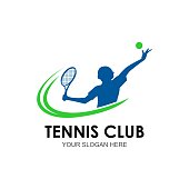 istock tennis vector logo 1453416304